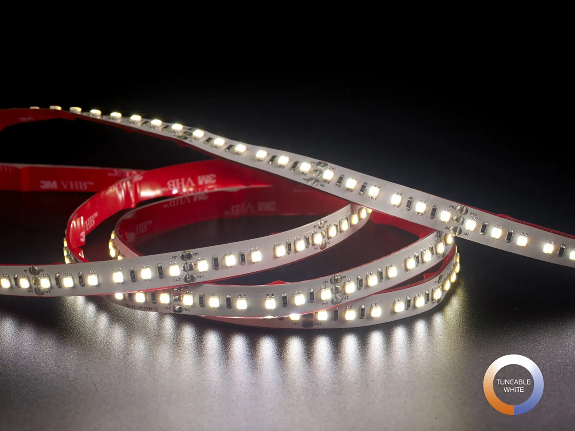 Axios Premium 24V IP20 19.2W/m 3527 120LED/m Strip Lighting Dlux IP20 Strip